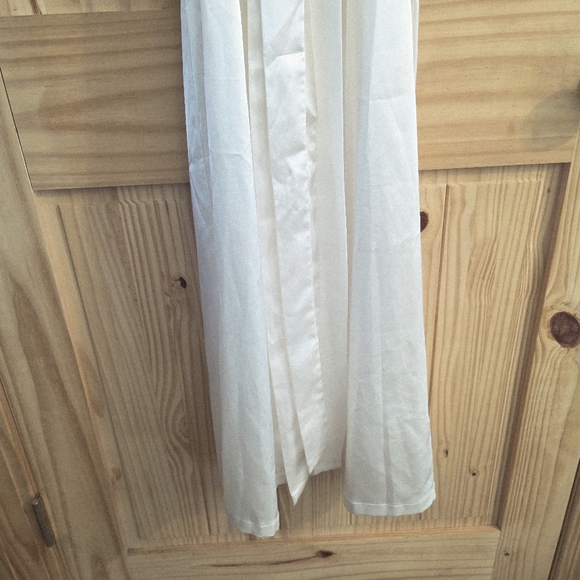 Linea Donatella Embellished Satin Long Robe - Picture 5 of 9